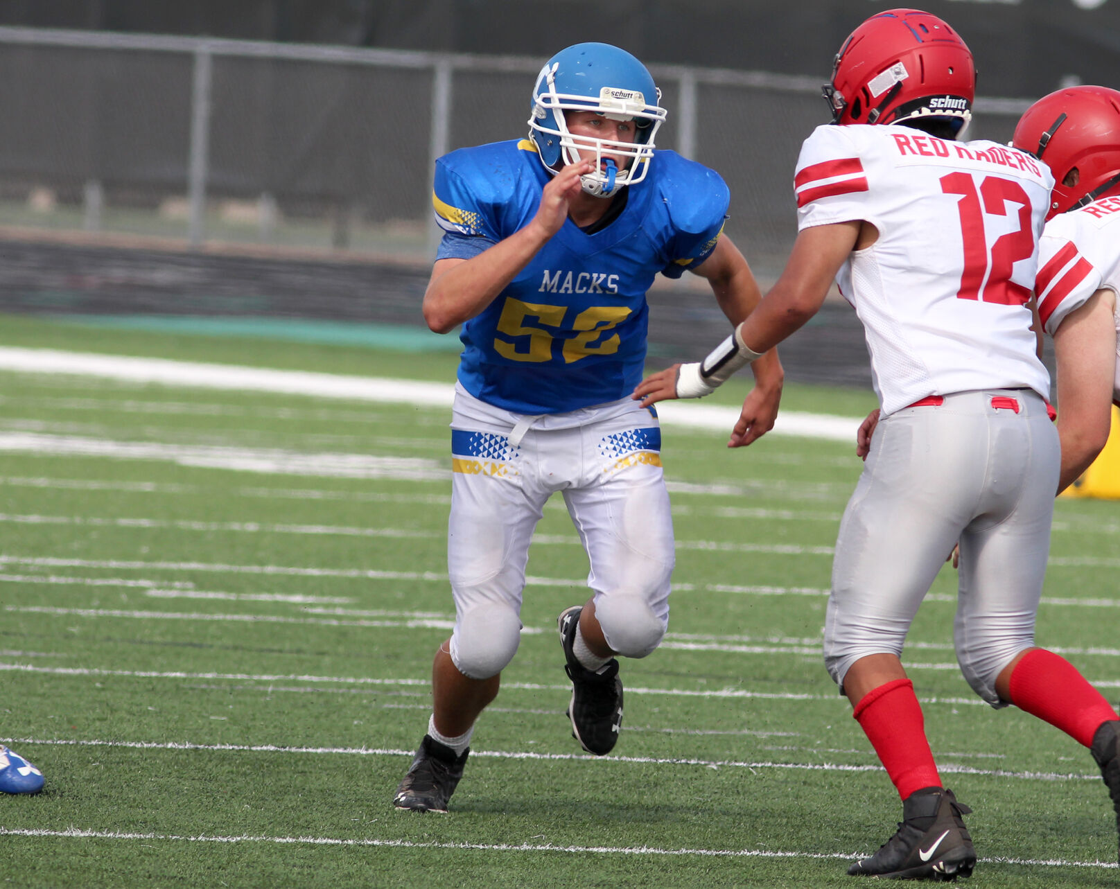 Bruce at McDonell football 9-17-22